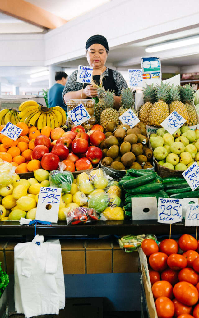 Marché municipal de Nouméa