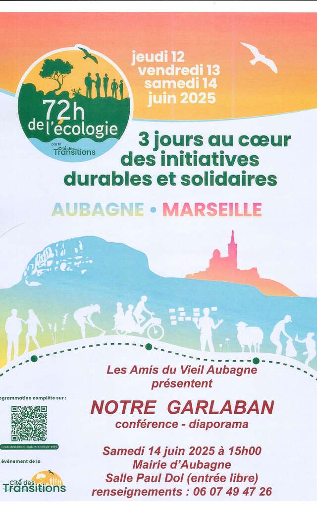 Conférence "Notre Garlaban" par les Amis du Vieil Aubagne