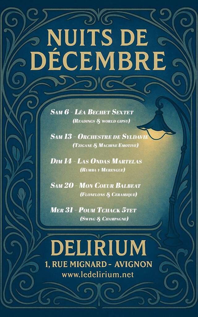 Festive evenings at Délirium