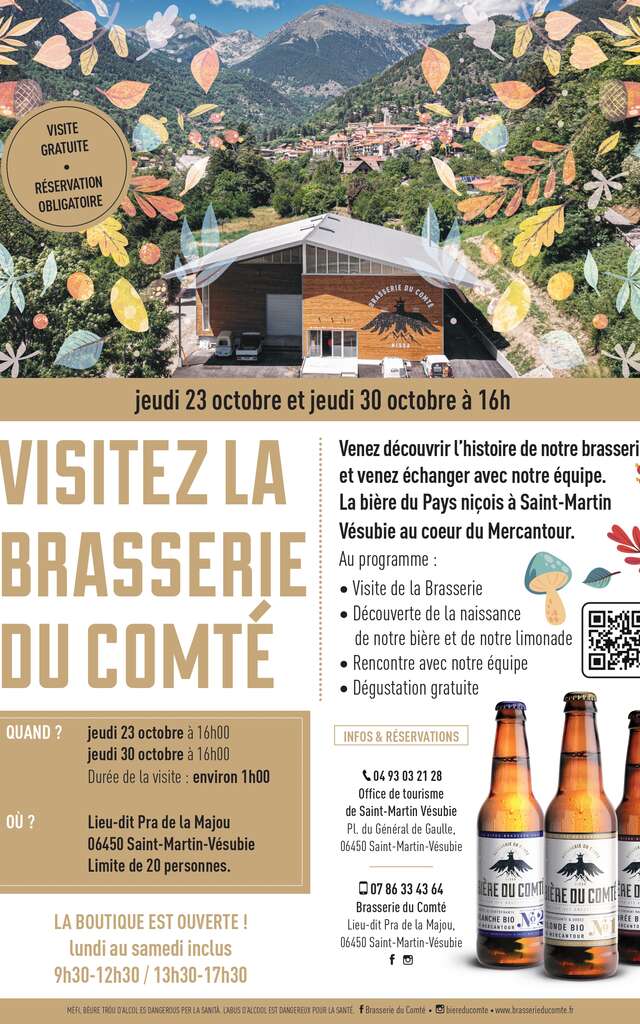 Visites de la Brasserie du Comté
