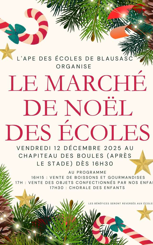 Marché de Noël des écoles
