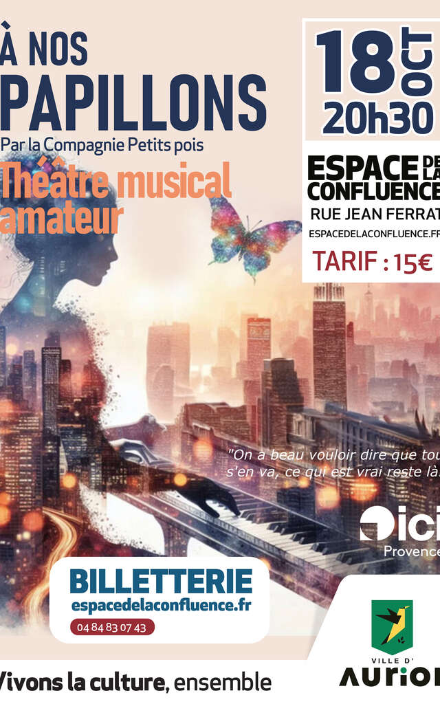Spectacle musical amateur - À nos papillons