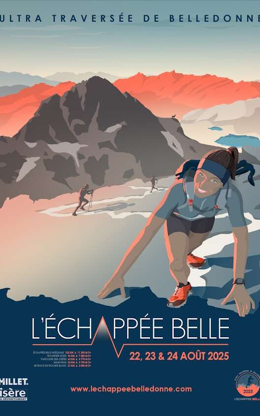 L'Echappée Belle, Le Super Collet  - Passage des coureurs et animations