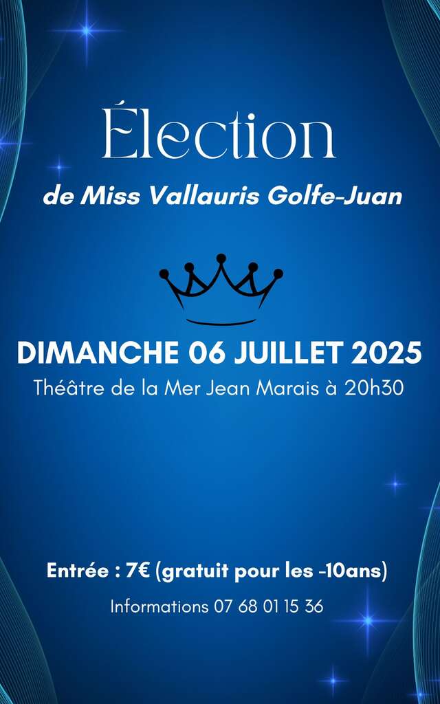 Élection Miss Vallauris Golfe-Juan