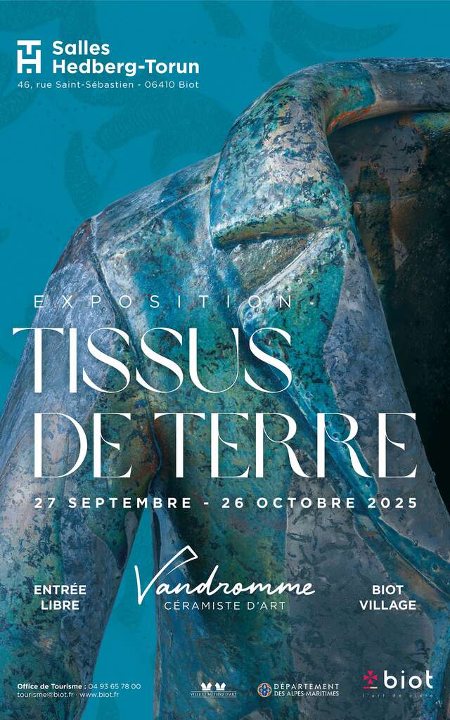 Ausstellung „Tissus de Terre“ (Stoffe der Erde)