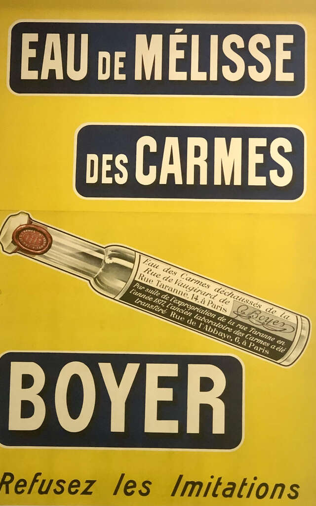 Visite de l'atelier de fabrication de l'Eau de Mélisse des Carmes : 28 novembre