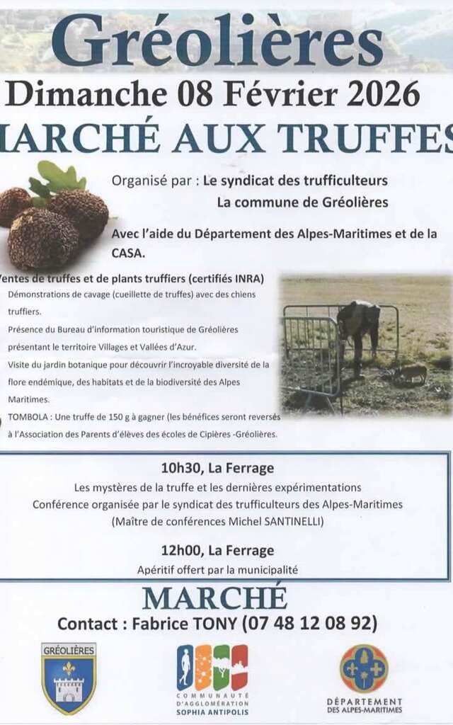 Marché aux Truffes - Gréolières
