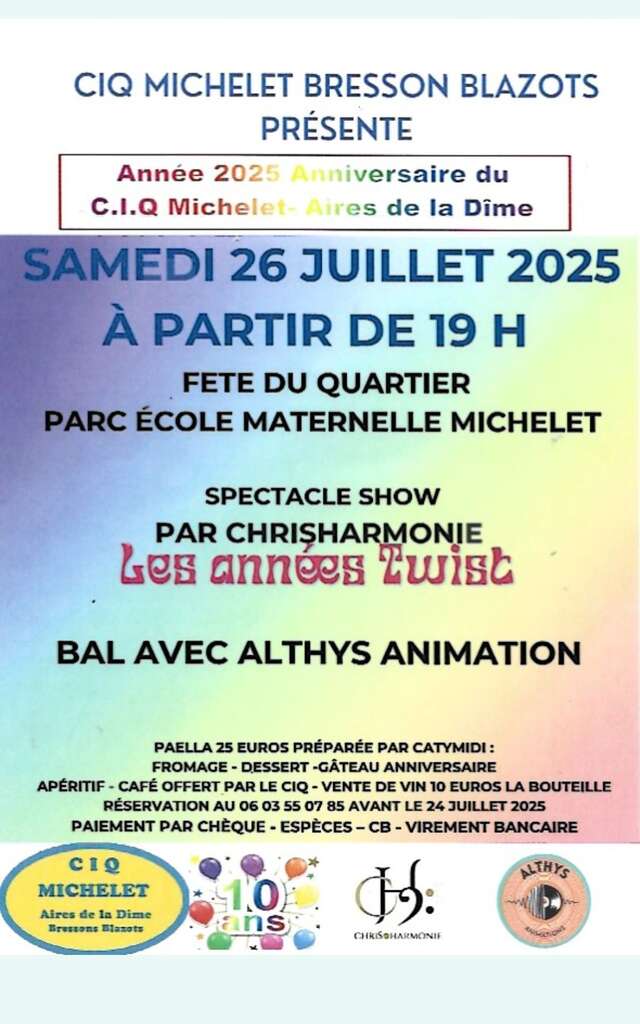 CIQ Michelet : Fête du Quartier