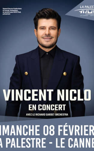 Vincent Niclo en concert avec le Richard Gardet Orchestra