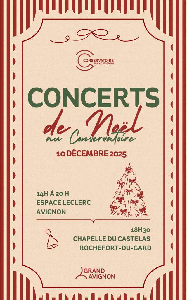 Conservatory Christmas concerts