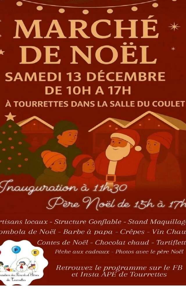 Marché de Noël à Tourrettes