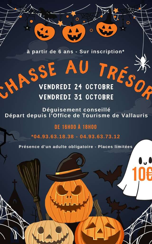 Chasse au trésor spéciale Halloween