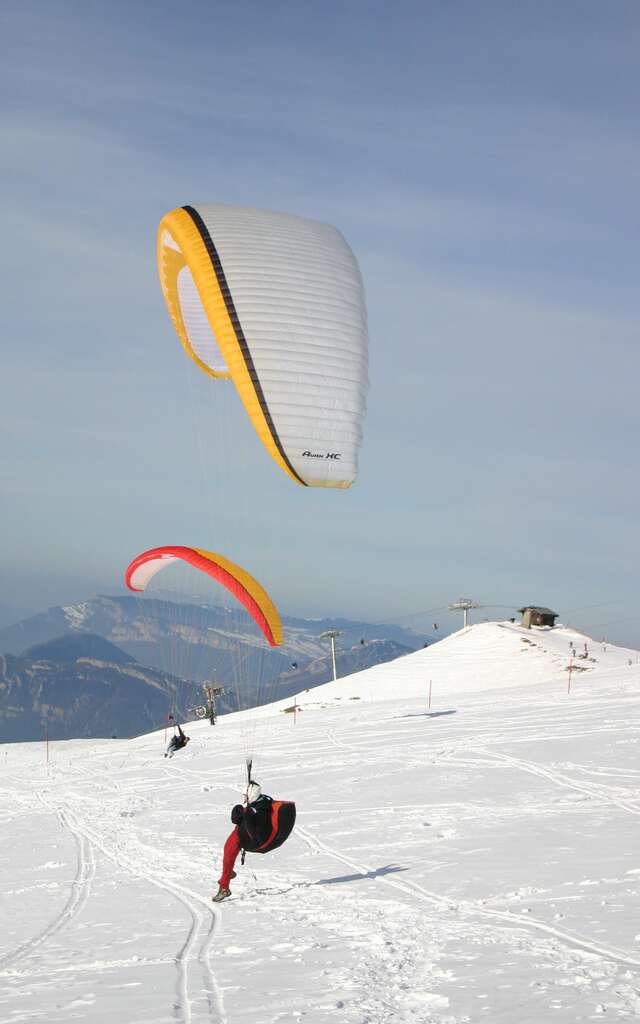 Parapente Pégase et particule