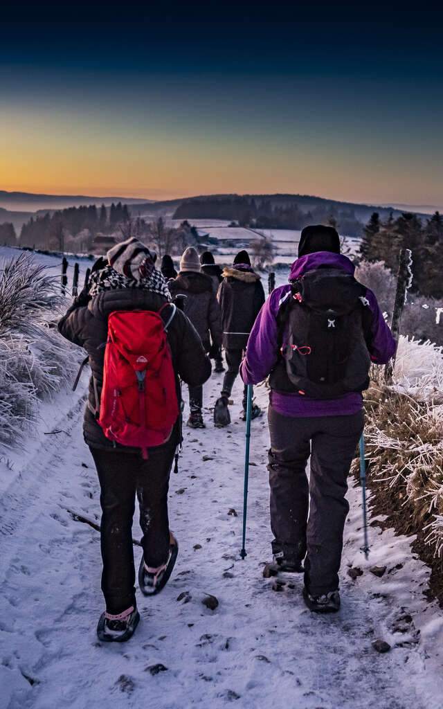 Veillée nordique avec repas montagnard à l'Auberge du Tremplin