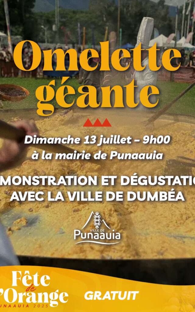 L'omelette géante - Fête de l'Orange