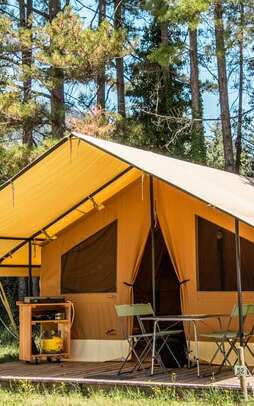 Tente Ponza au camping Les Mélèzes