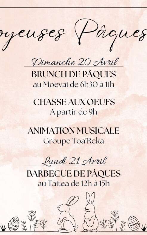Barbecue de Pâques - Hilton Hôtel Tahiti