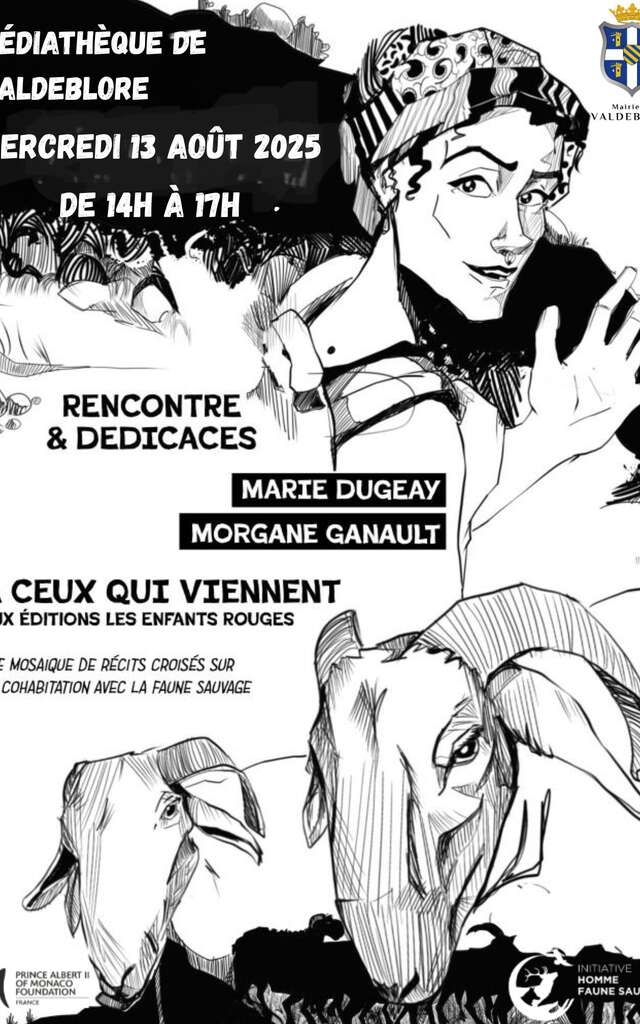 Rencontre & Dédicaces à la Médiathèque de Valdeblore