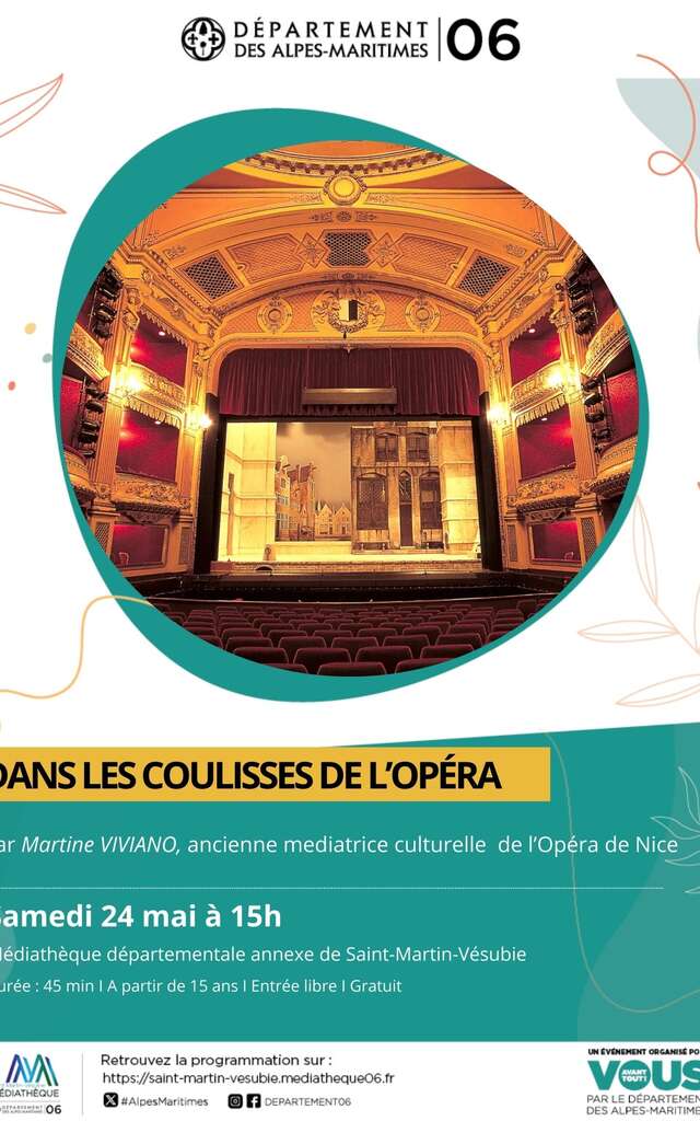 Rencontre : dans les coulisses de l'Opéra de Nice