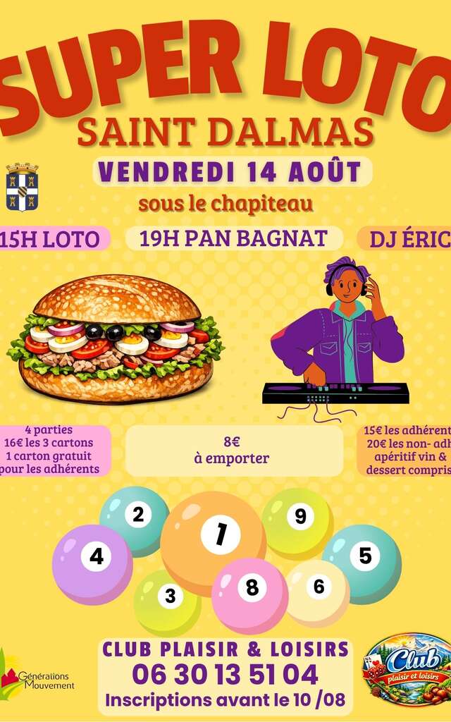SUPER LOTO & PAN BAGNAT PARTY