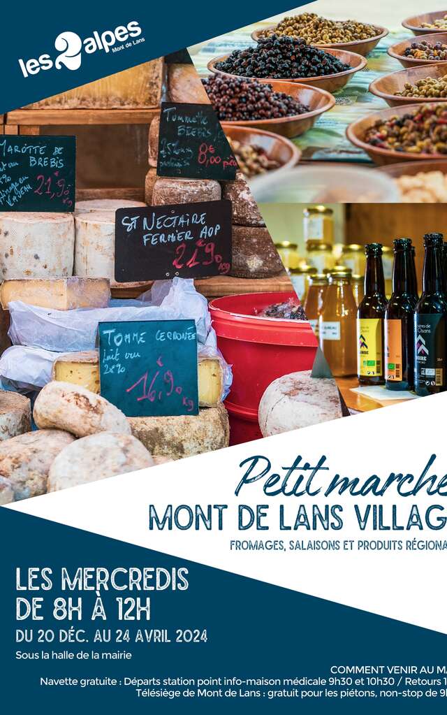 Mont de Lans Village Market