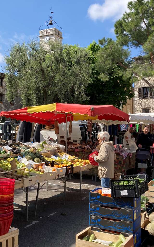 Marché provençal de Tourrettes-sur-Loup