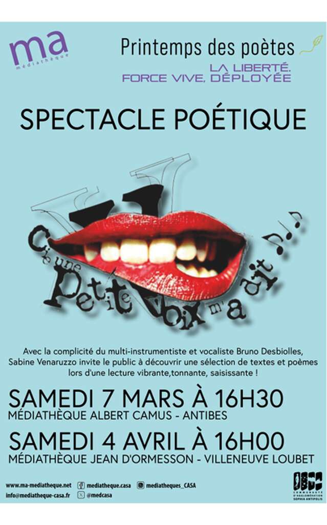 Spectacle poétique