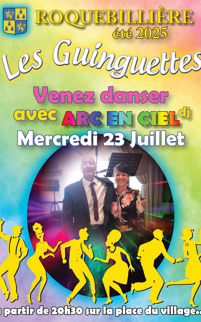 Dance party with dj arc en ciel