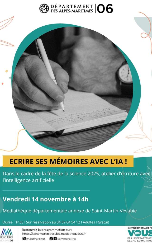 Ecrire ses mémoires avec l'IA !