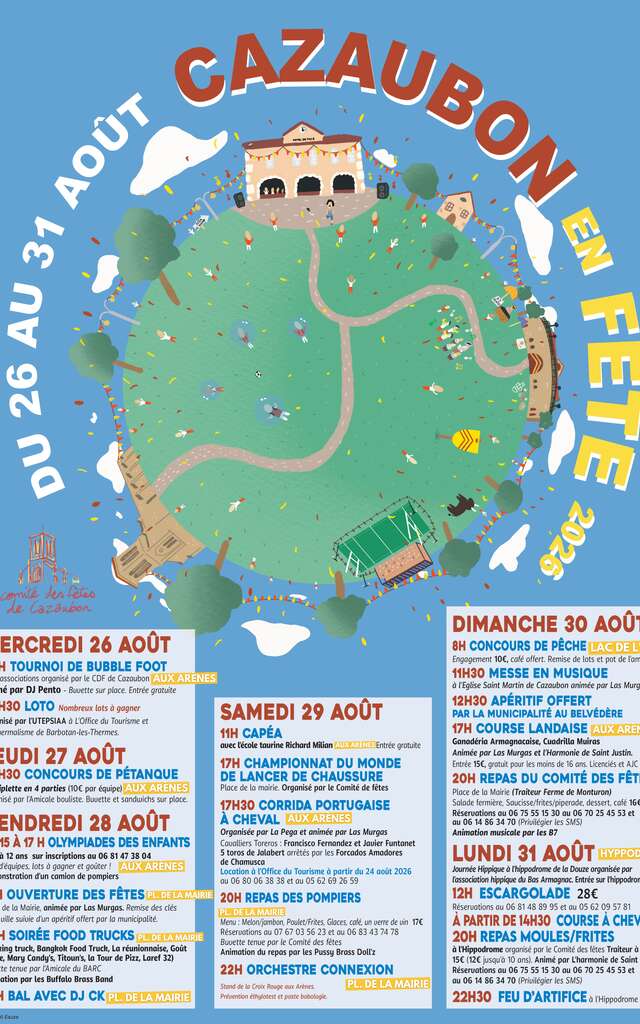 Fêtes de Cazaubon 2026