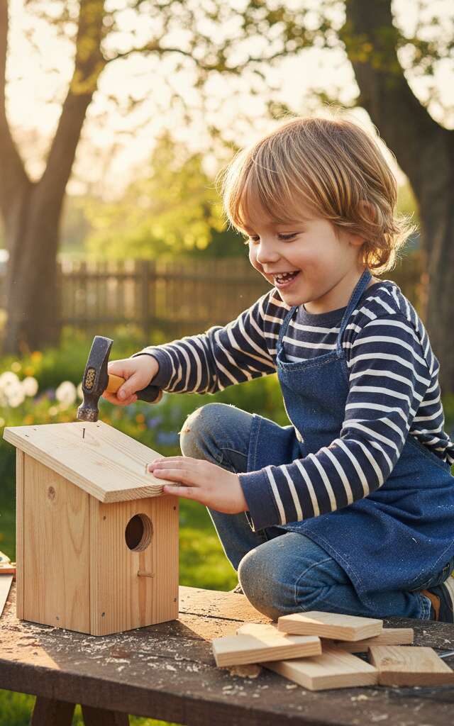 Atelier enfant "Création d'un nichoir à oiseau" à Villaverde