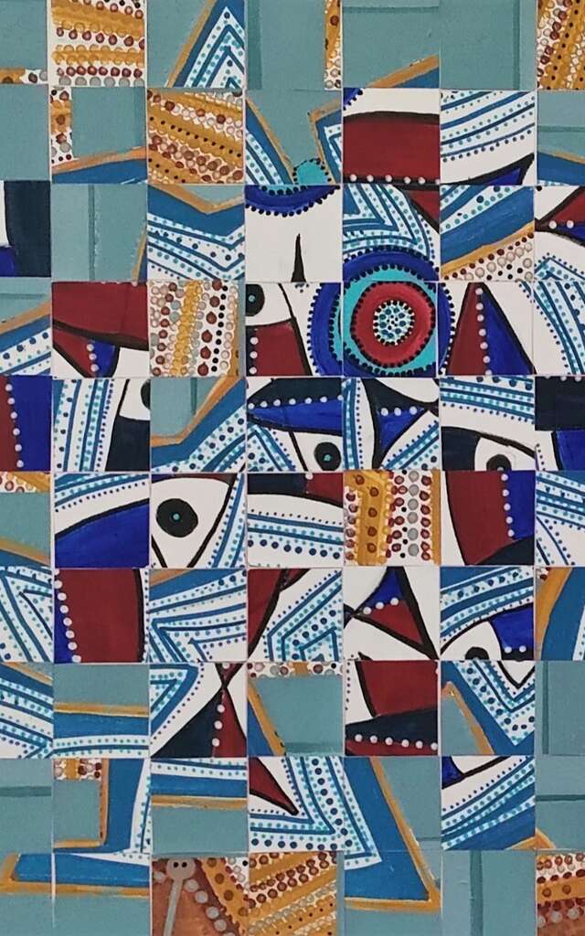 Exposition "Imparfait , donc libre" de Brigitte Molinari