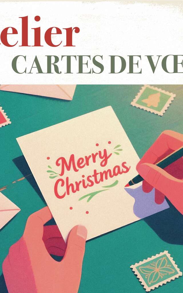 Atelier créatif cartes de vœux