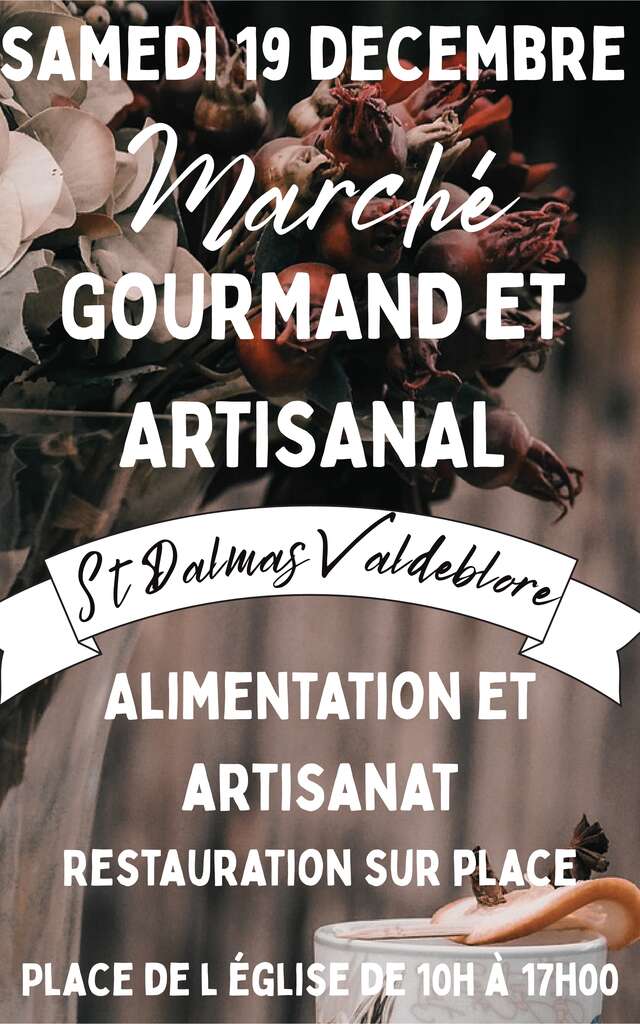 4ème Marché à thème "Gourmand & Artisanal de Noël".