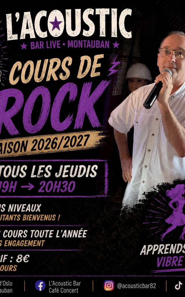 Cours de Rock à l'Acoustic