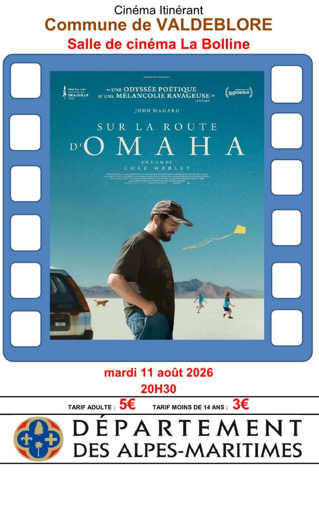 Kino in Valdeblore: „SUR LA ROUTE d'OMAHA“.