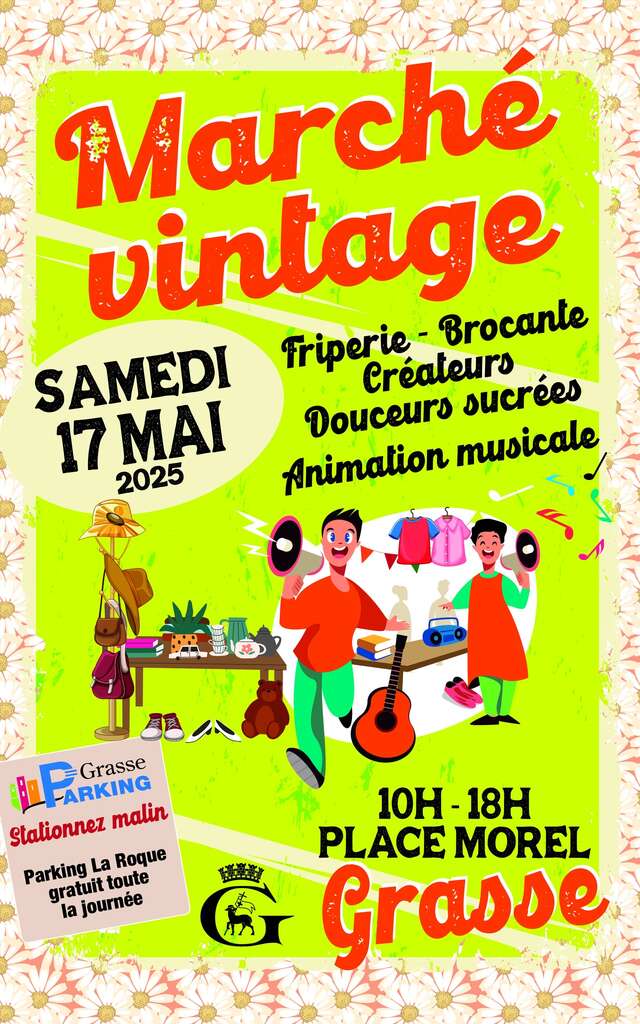 Marché vintage