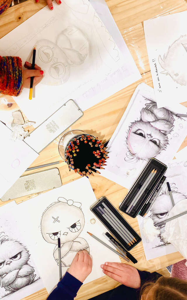 Cours de dessin/peinture - Juniors de 7 à 13 ans
