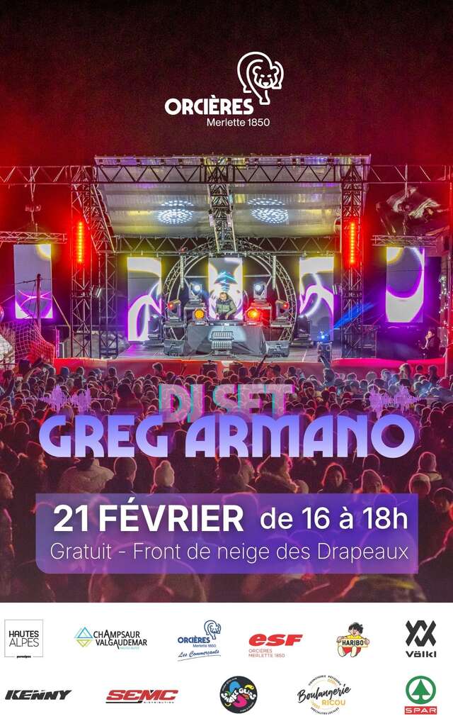 DJ Set - Greg Armano en live !
