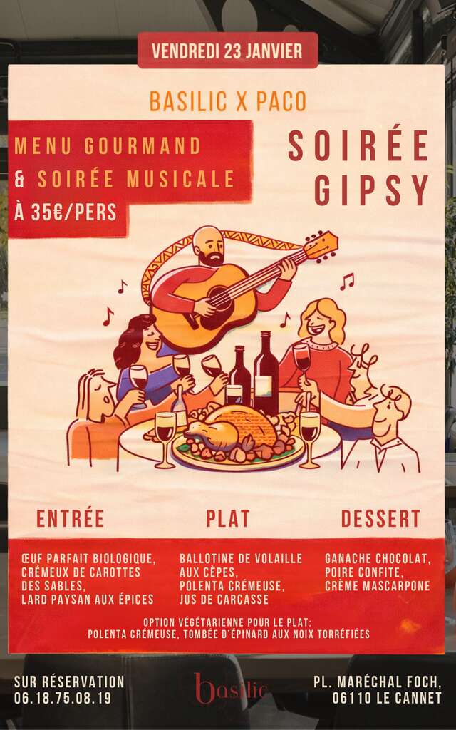 Soirée Gipsy