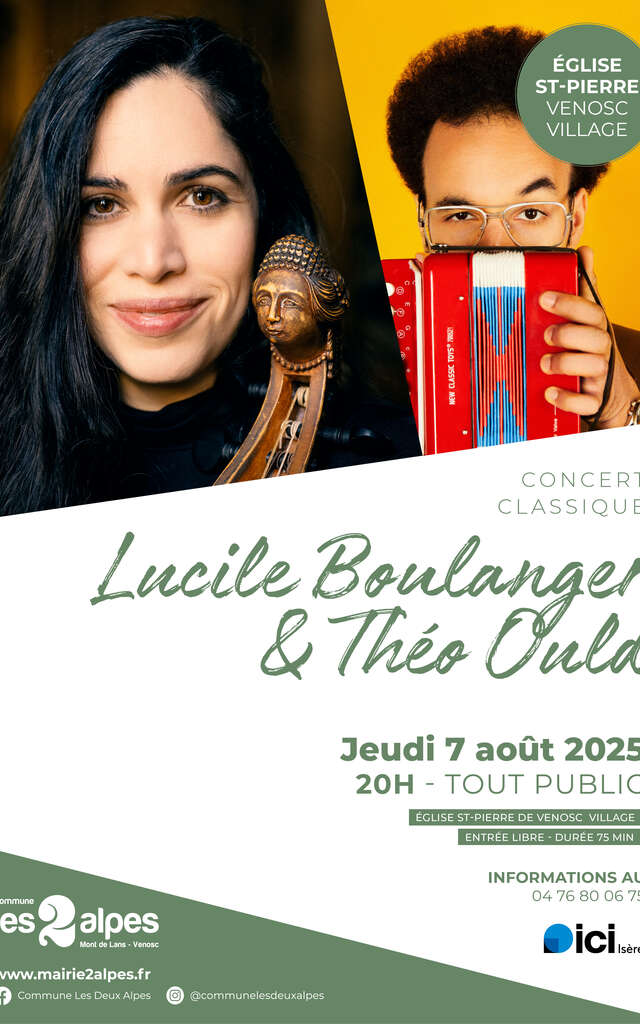 Concert - Théo Ould & Lucile Boulanger