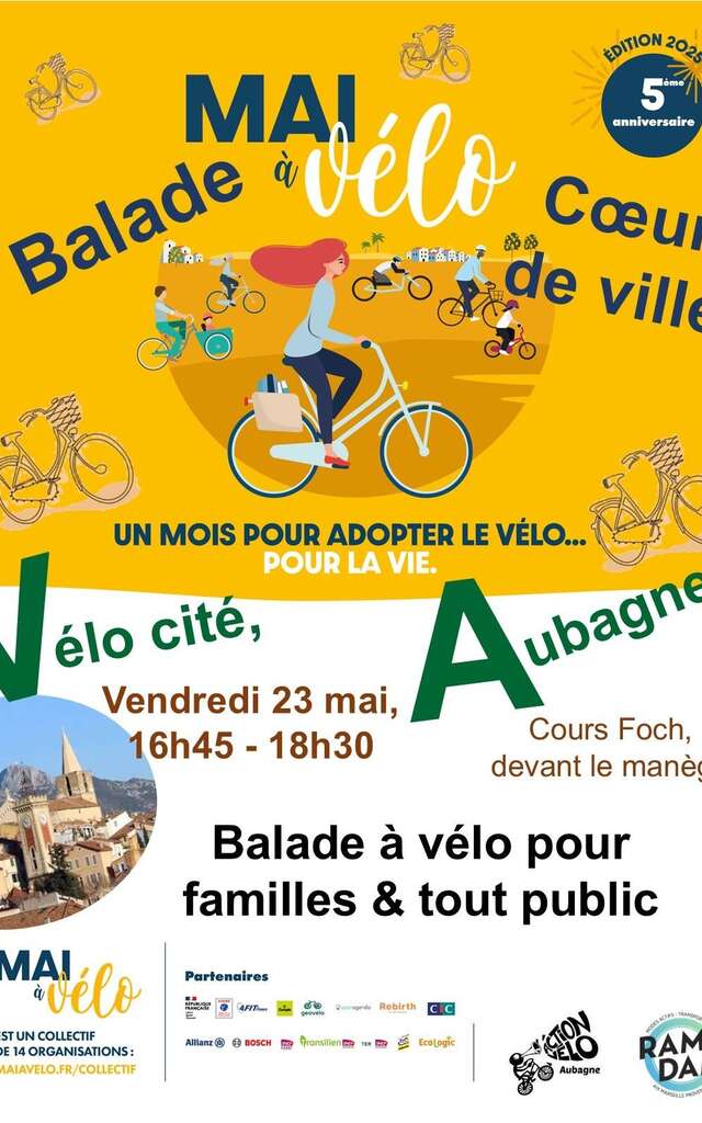 Mai à Vélo : Vélo Cité coeur de ville