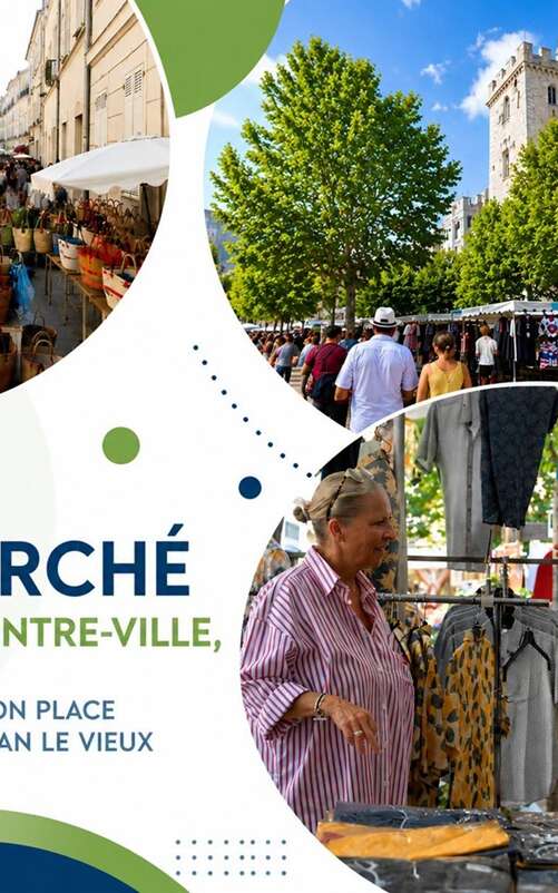 Le marché du centre-ville