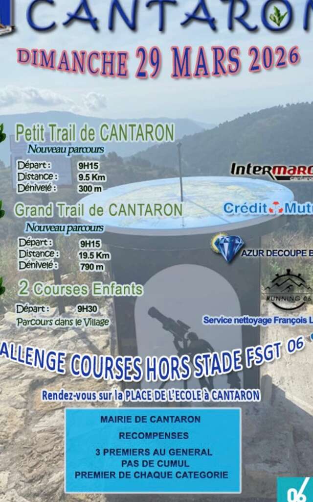 Trail du Muguet Cantaron