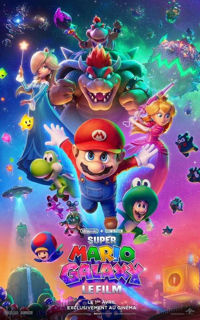 Séance de cinéma - « Super Mario galaxy Le film »