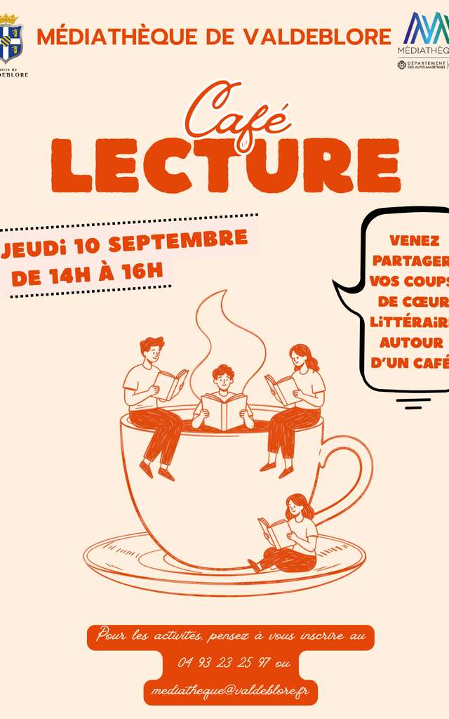 Coffee and Reading - Valdeblore Media Center