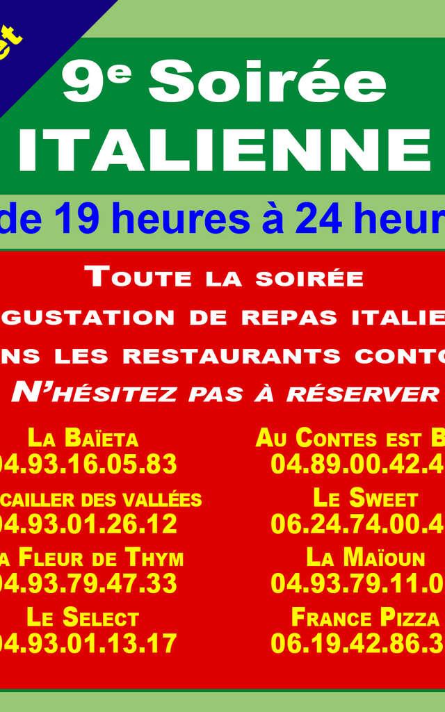 Soirée Italienne
