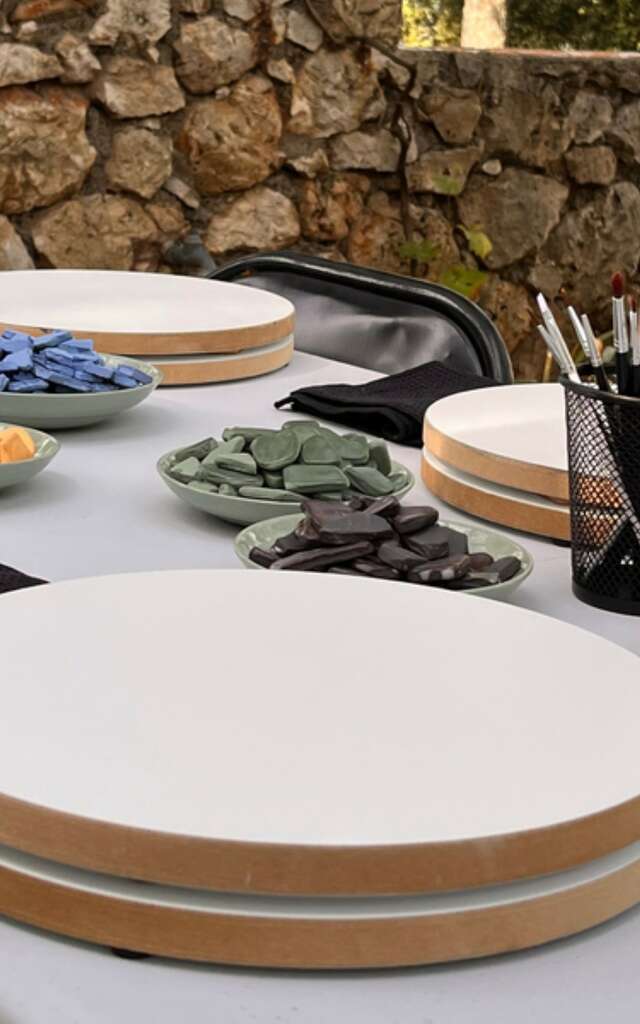 Atelier mosaïque pour enfants