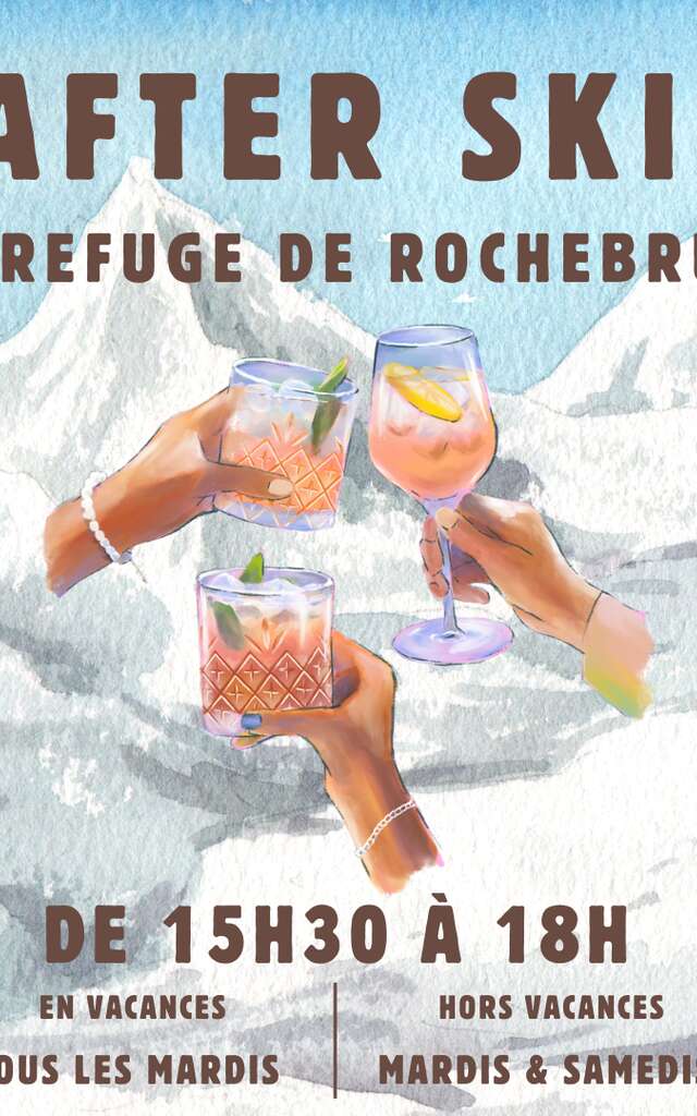 Les after-ski du refuge de Rochebrune !