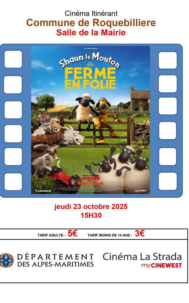 Cinéma : " Shaun le mouton : la ferme en folie "